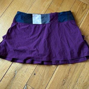 Lululemon running skirt
